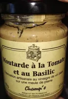 Moutarde à la tomate et au basilic