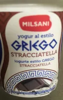 Yogur griego de stracciatella