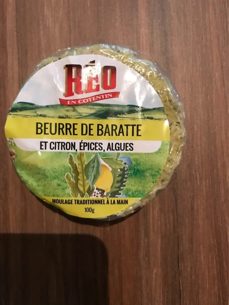 Beurre de Baratte citron