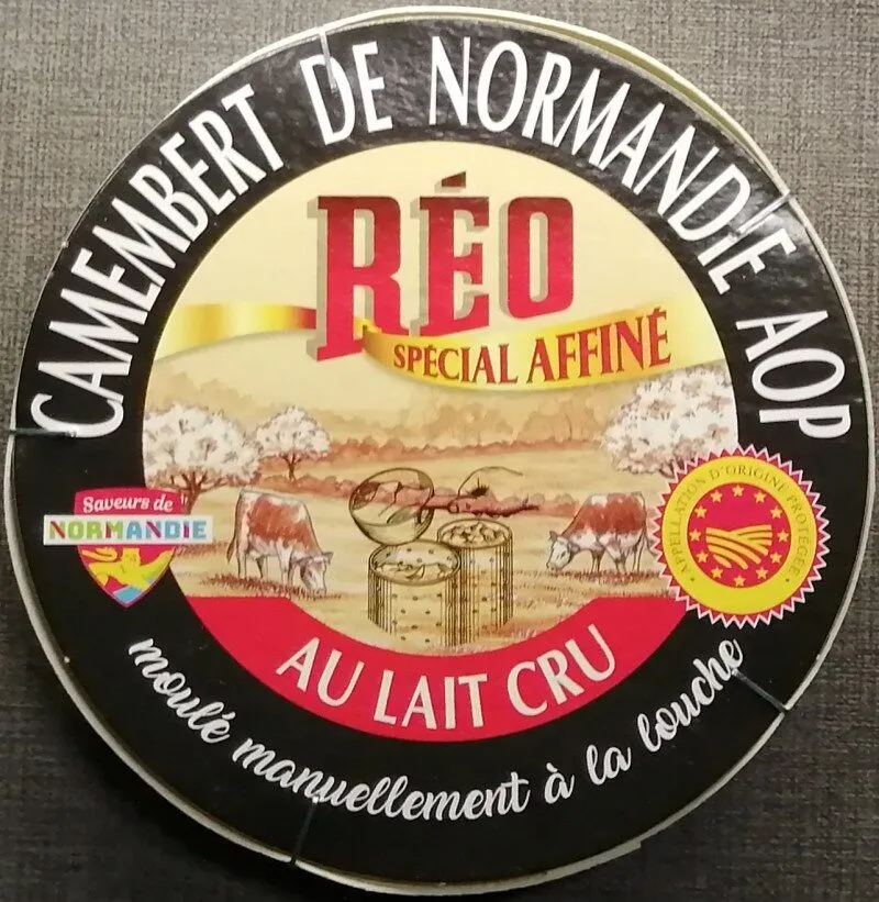 Camembert de Normandie AOP (22% MG) au lait cru