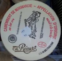Camembert de normandie au lait cru AOP