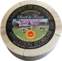 Camembert affiné lait cru