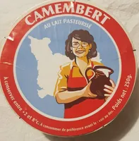 Camembert au lait pasteurisé