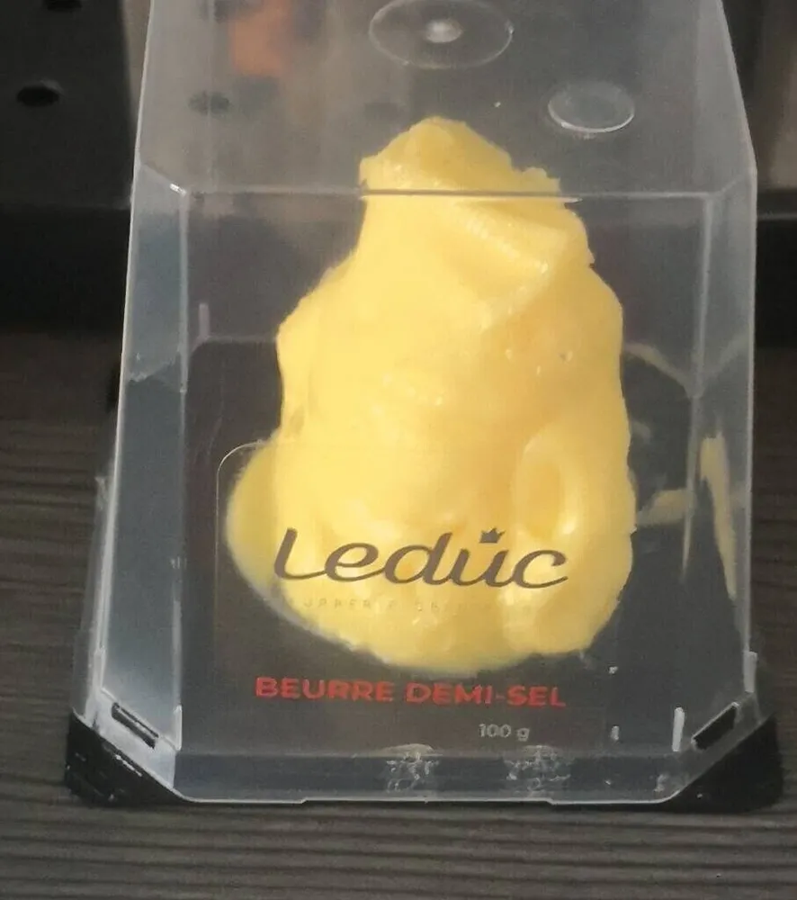 Beurre pasteurisé demi-sel