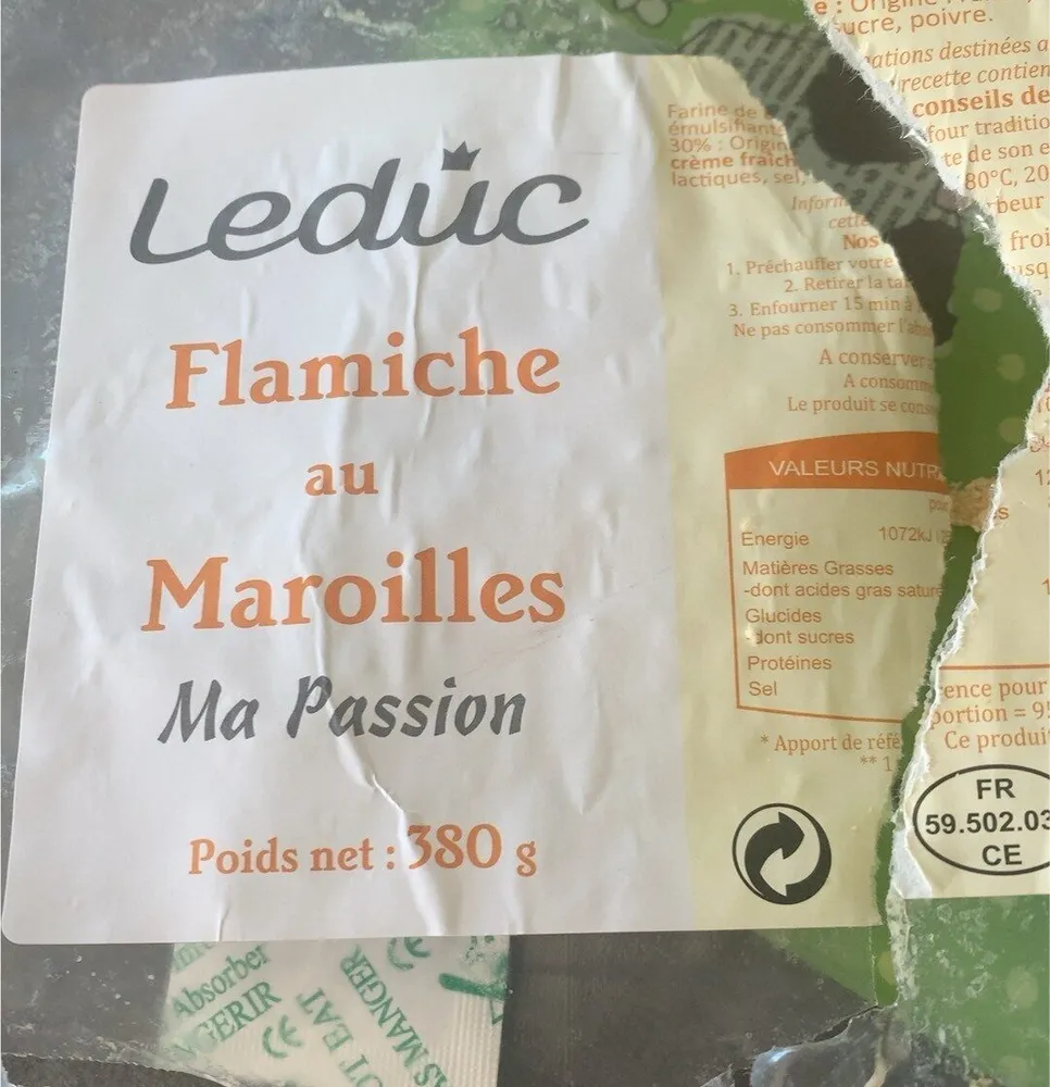Flamiche au Maroilles