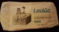 Le beurre moulé doux