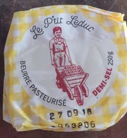 Beurre pasteurisé demi-sel