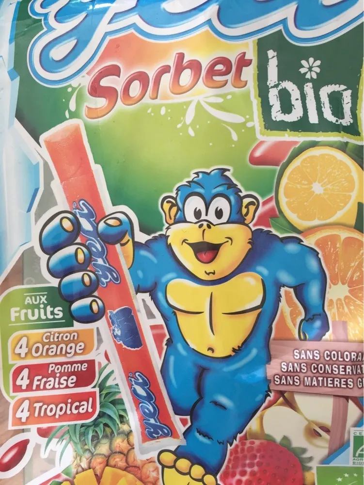Yeti sorbet bio