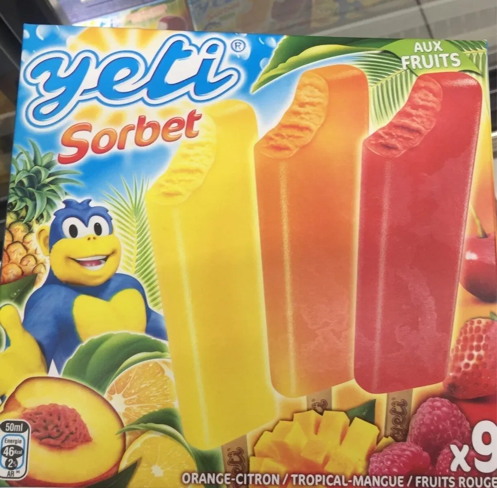 Yeti sorbet