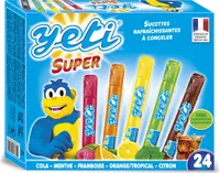SUCETTES RAFRAÎCHISSANTES À CONGELER