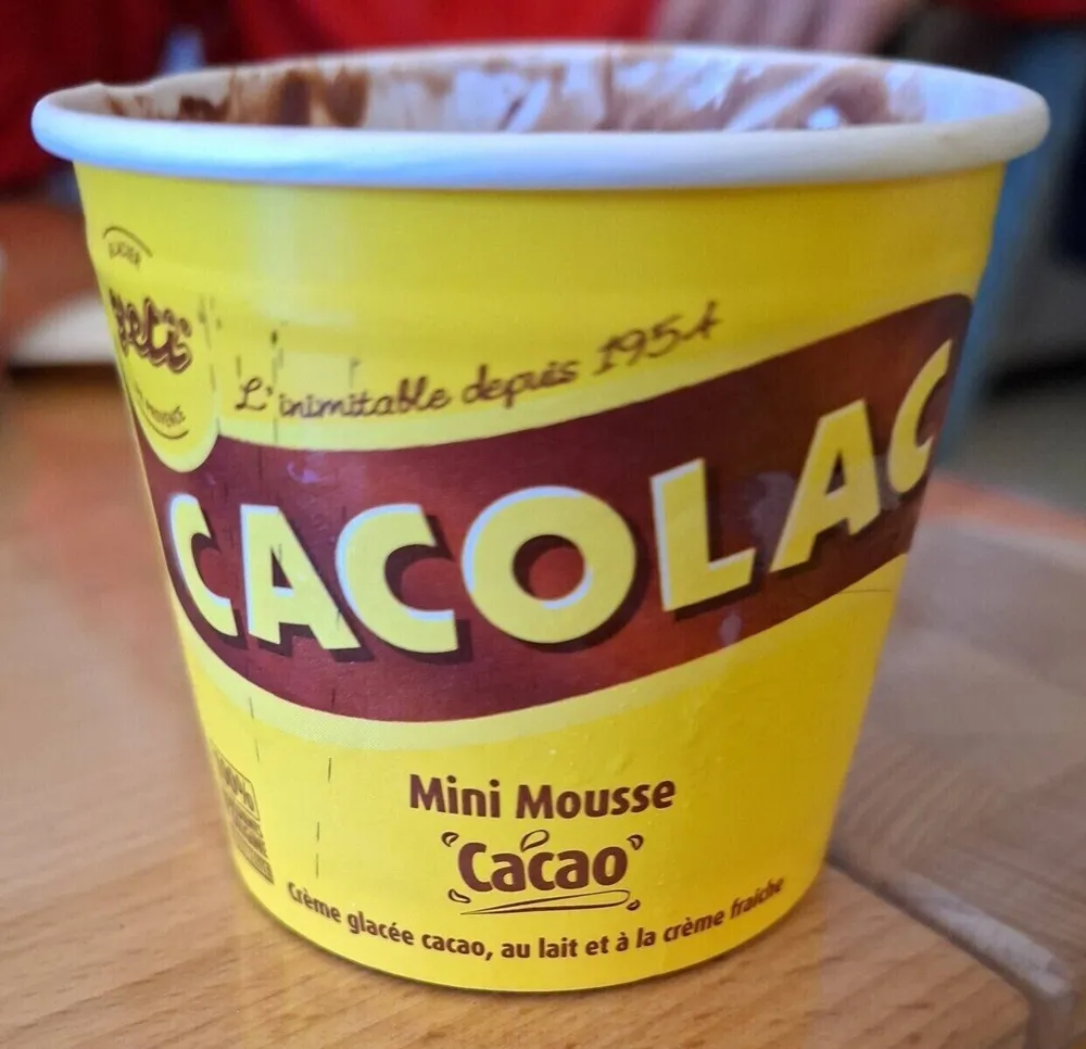 Cacolac mini mousse cacao