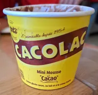 Cacolac mini mousse cacao