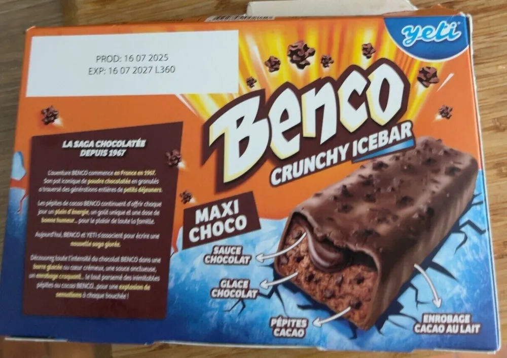 Benco crunchy icebar