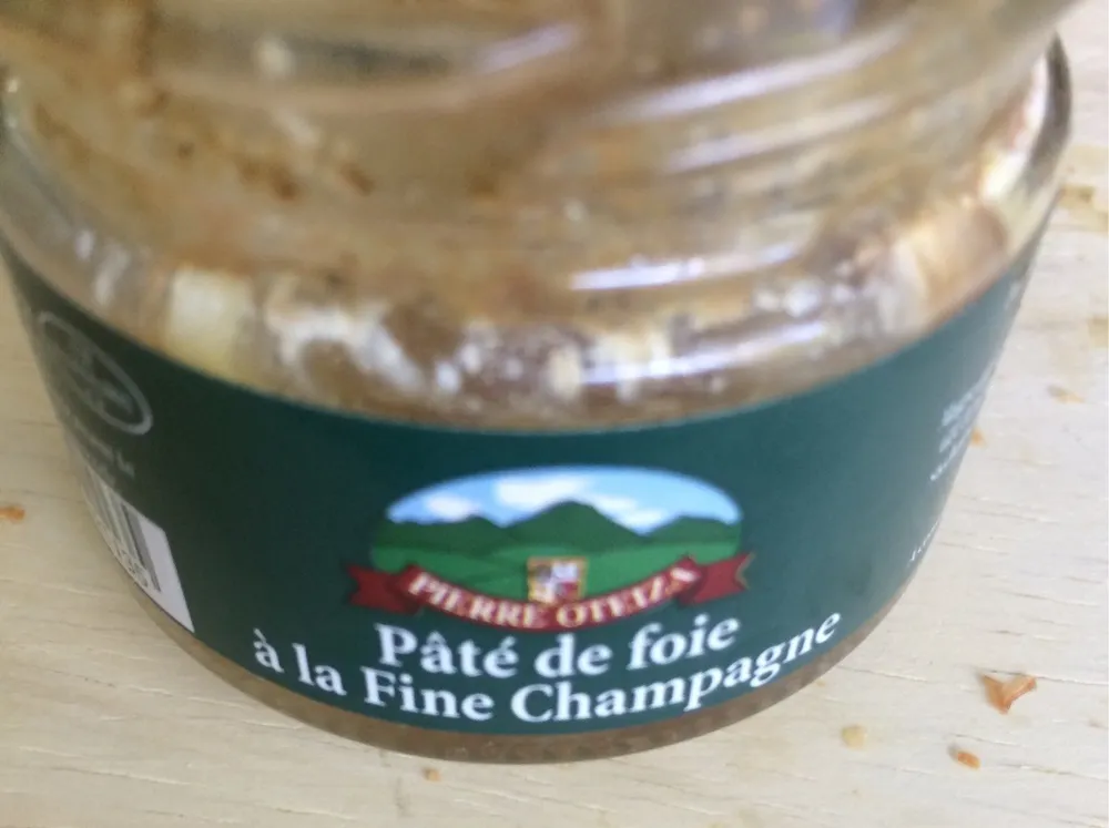 Pate de foie a la fine champagne