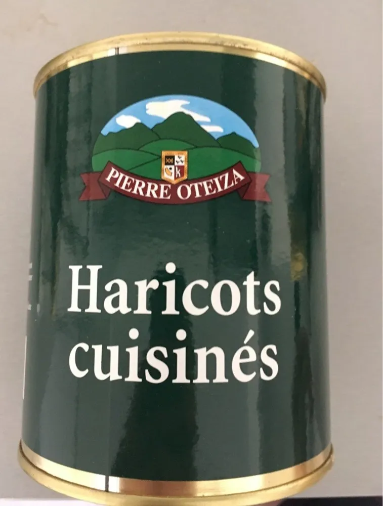 Haricots cuisinés