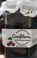 Confiture de cerises noires