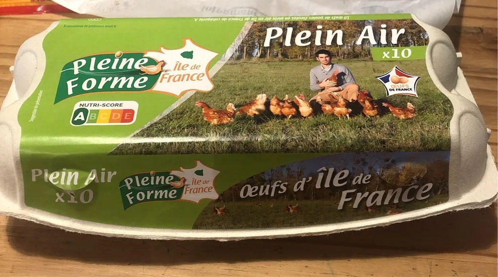 Oeufs d'île de France