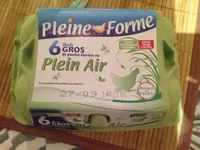 6 œufs gros de poules élevées en plein air