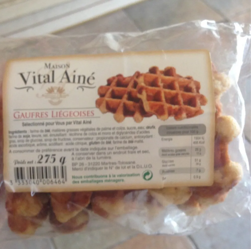 Gaufres Liégeoises