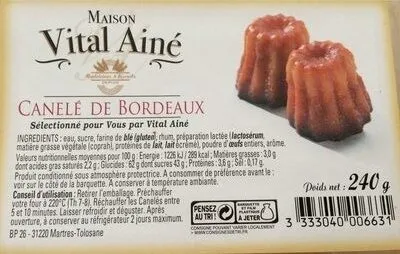 Canelé de Bordeaux