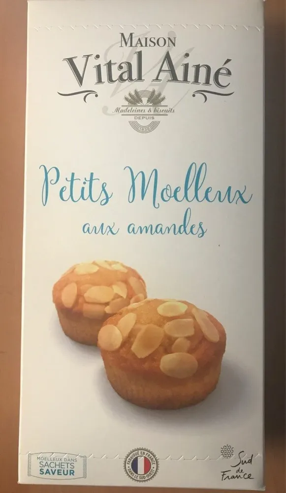Petits moelleux aux amandes