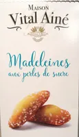 Madeleines mignonettes aux perles de sucre