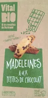 Madeleines Bio aux Pépites de Chocolat