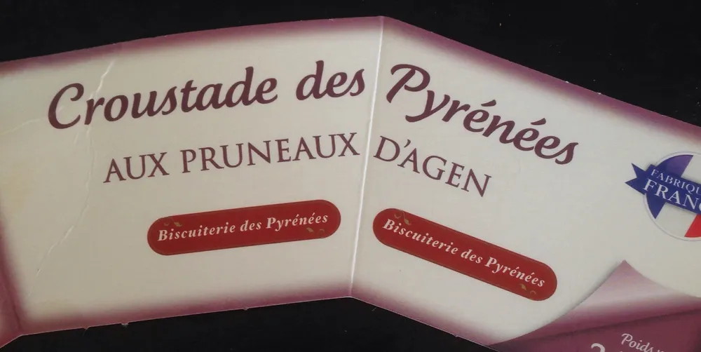 Tourte aux pruneaux d'Agen