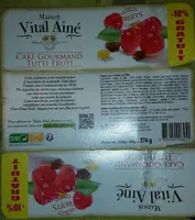 Cake Gourmand Tutti-Fruti