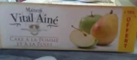 Cake à la pomme et à la poire