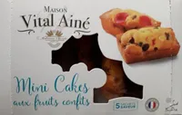 Mini Cakes aux fruits confits