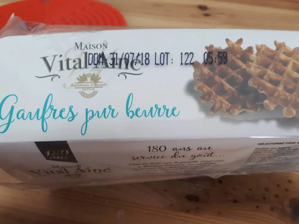 Gaufres pur beurre