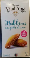 Madeleines aux perles de sucre