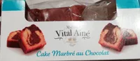Cake marbré au chocolat
