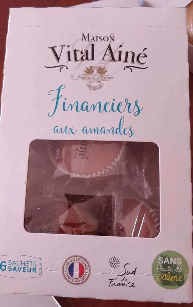 Financiers aux Amandes