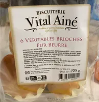 6 véritables brioches pur beurre