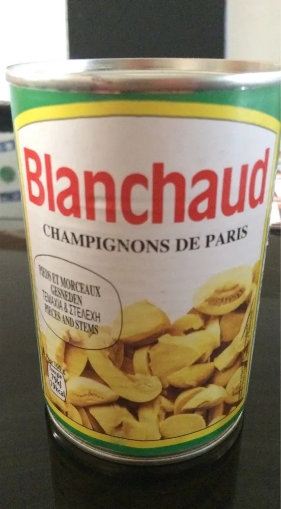 Champignons de Paris pieds et morceaux