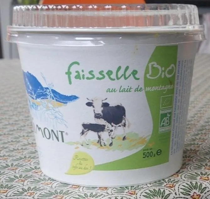 Faisselle au lait de montagne bio