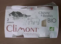 Yaourt Climont chèvre et brebis