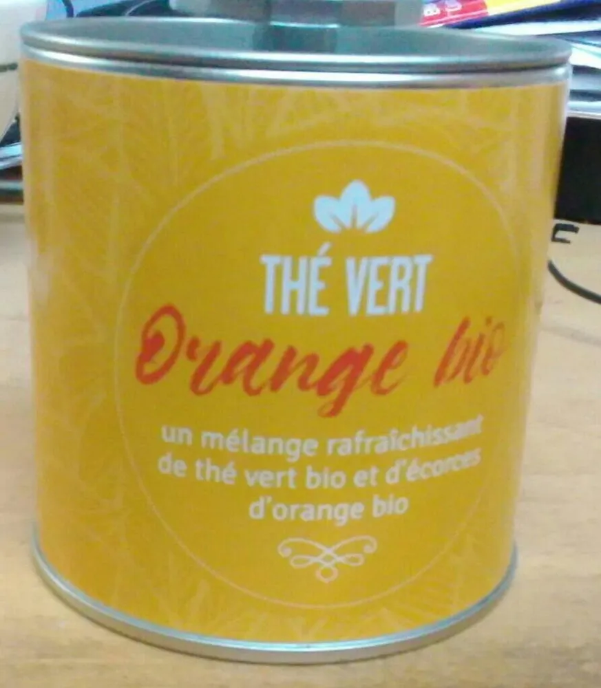Thé vert Orange bio