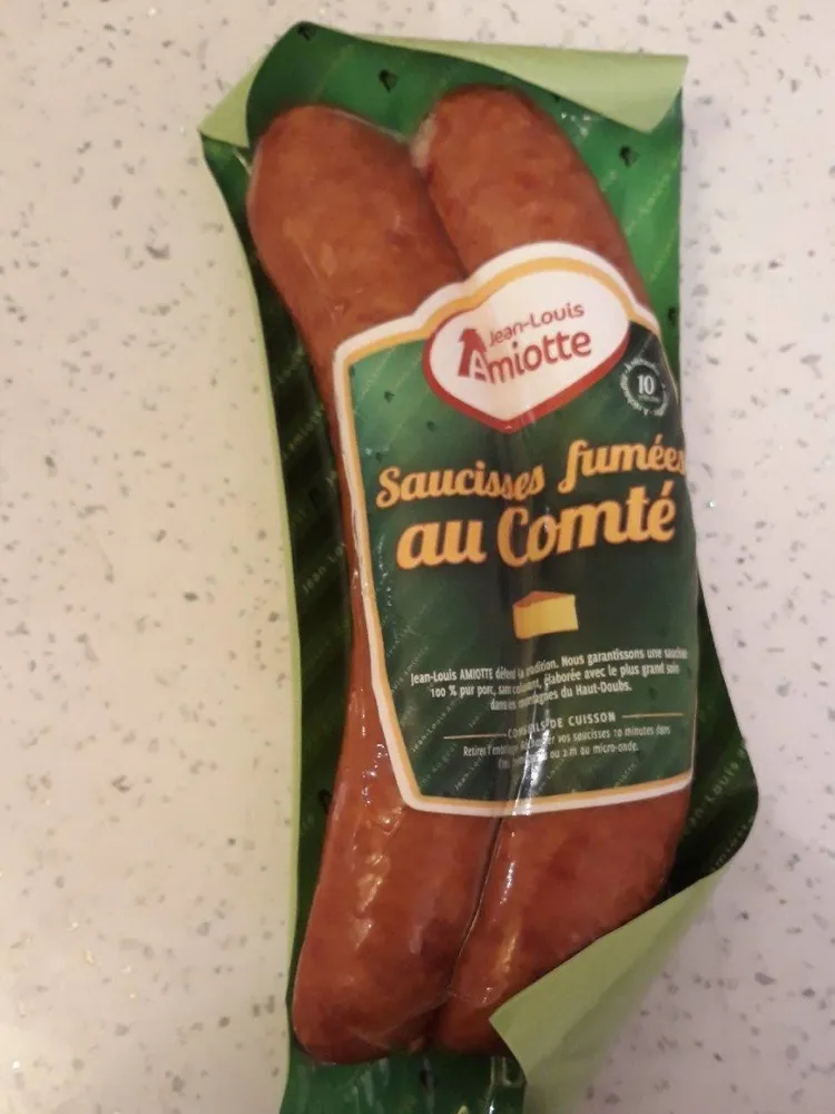 Saucisse fumé au comte