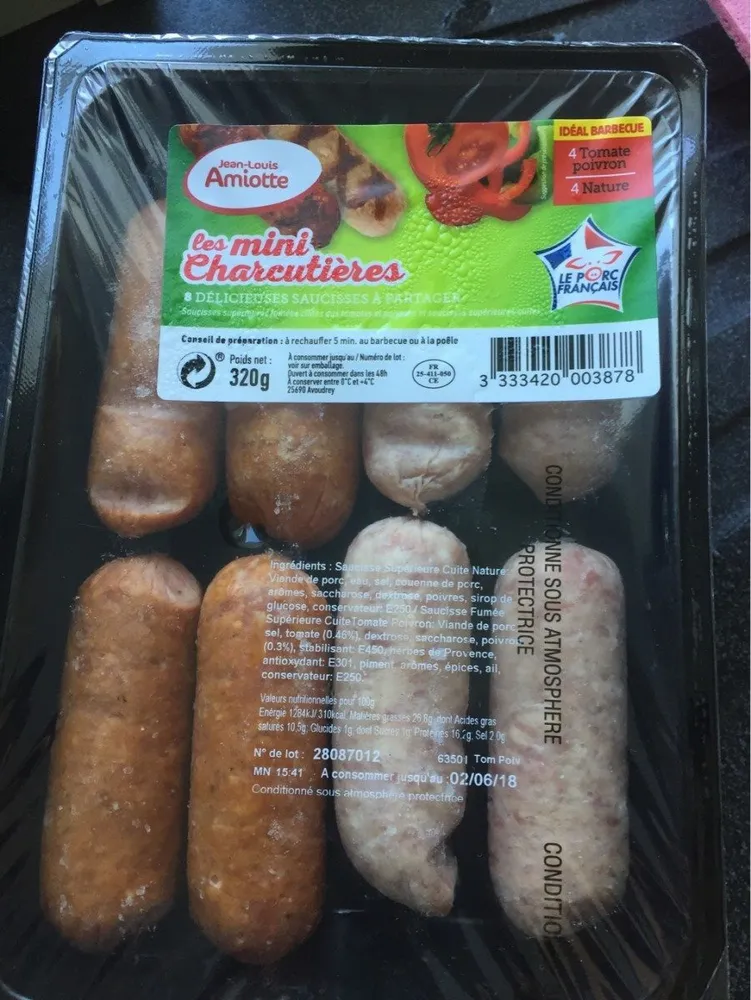 Les mini charcutières