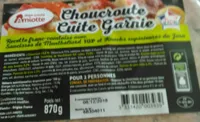 Choucroute cuite garnie