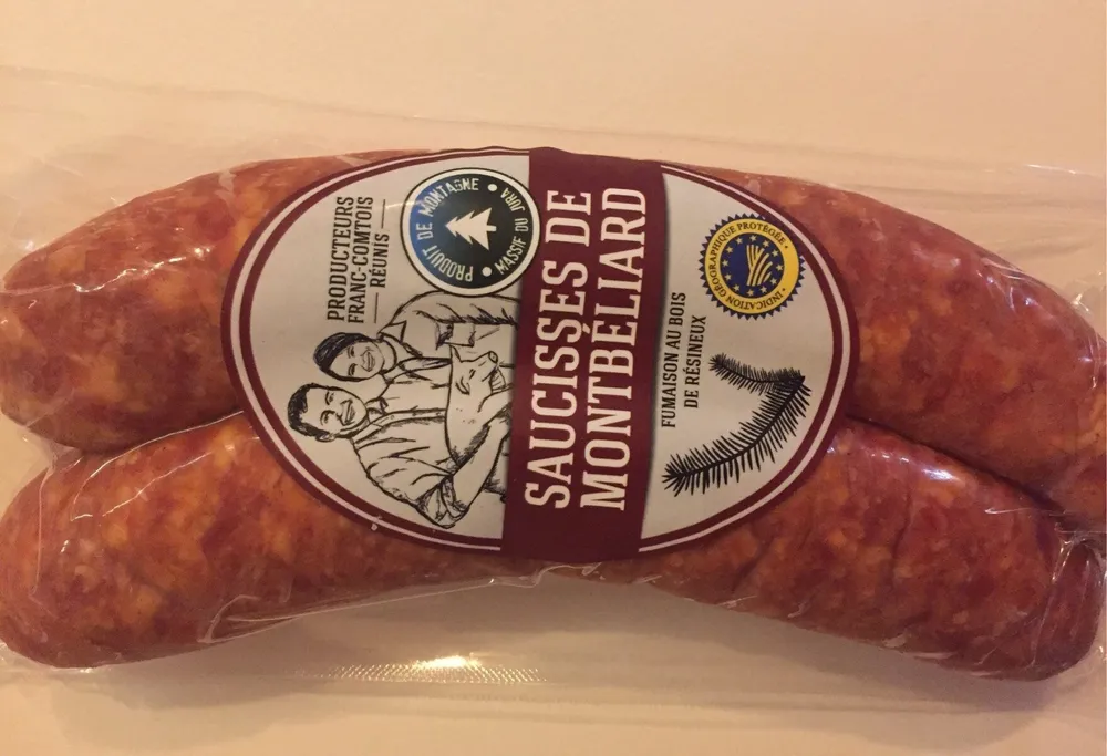 SAUCISSES DE MONTBELIARD IGP