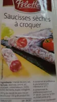 Saucisses sèches à croquer