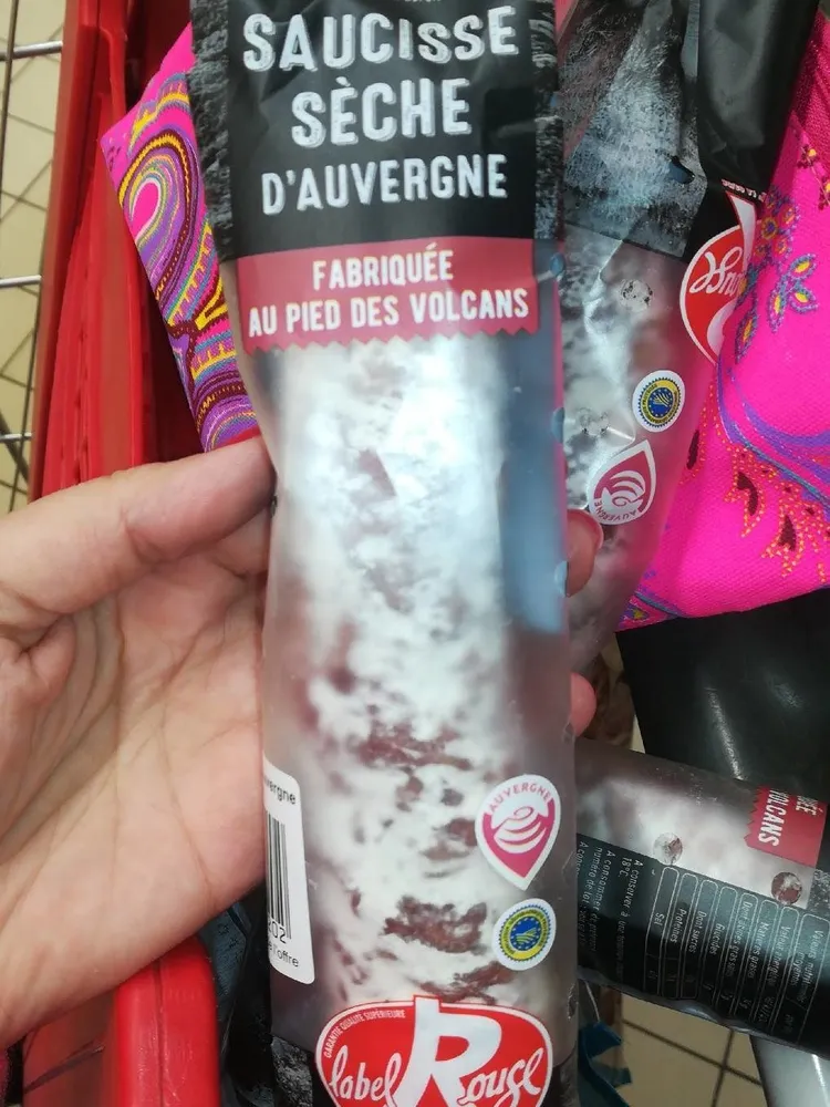Saucisse sèche d'Auvergne