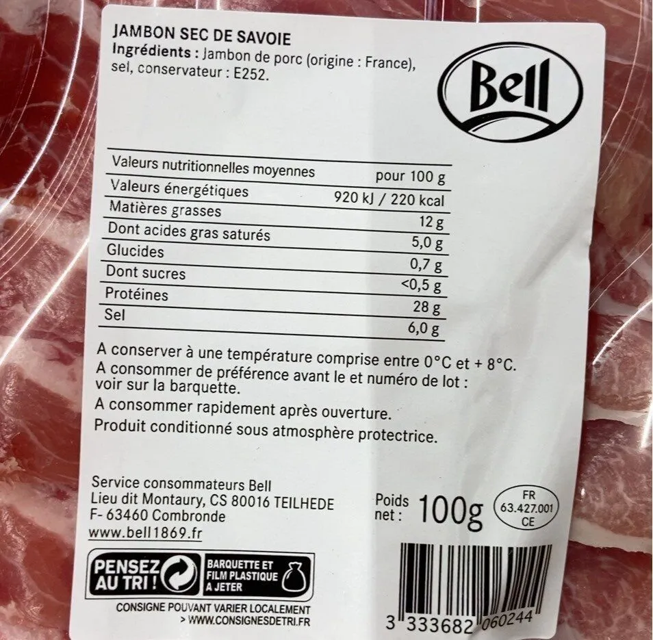 Jambon de savoie