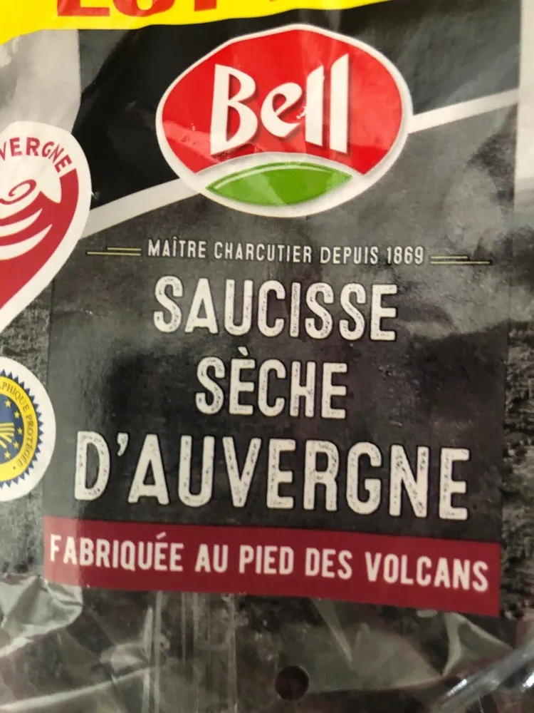 Saucisse seche d auvergne
