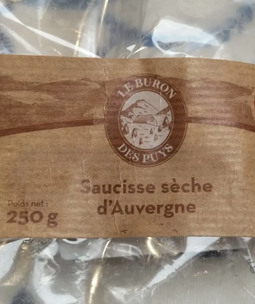 Saucisse sèche d'Auvergne