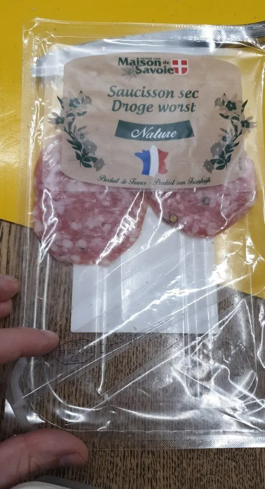 Saucisson sec nature